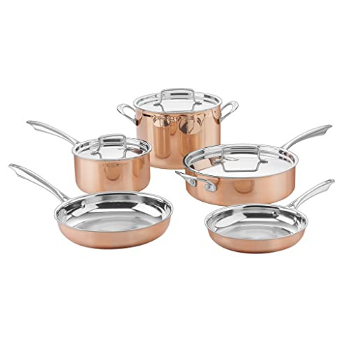 Cuisinart - CTPP-8 Cuisinart Copper Collection Cookware Set, Medium | Amazon (US)