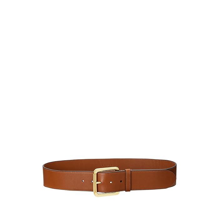 LAUREN Ralph Lauren Leather Wide Belt | Zappos