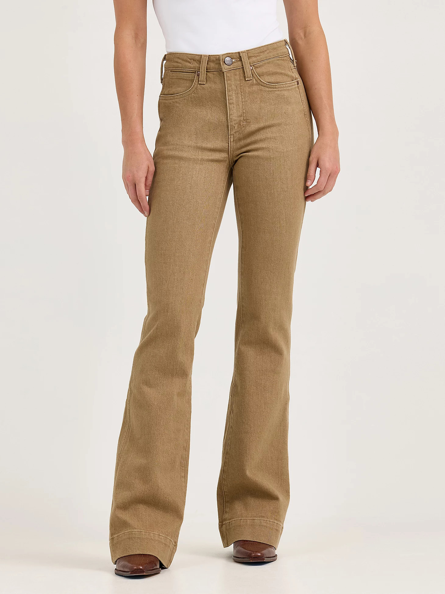 Women's Wrangler Retro® Bailey High Rise Colorwash Trouser Jean | Wrangler