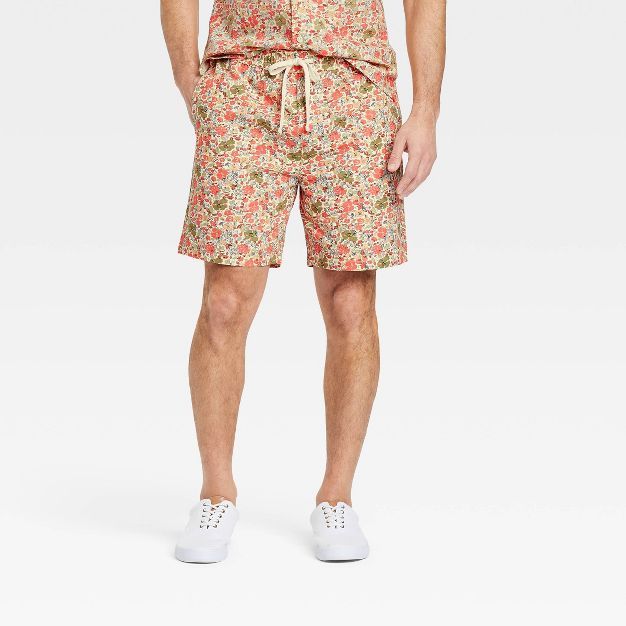 Men's 6.5" Casual Fit Shorts - Goodfellow & Co™ Orange | Target