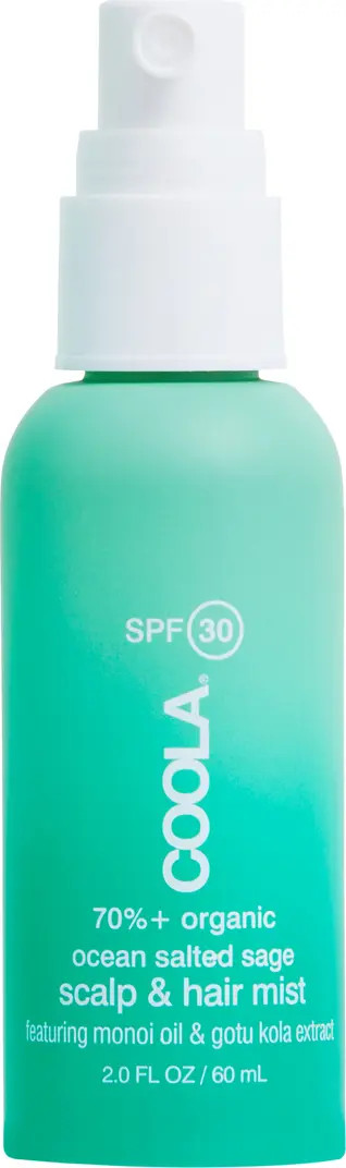 COOLA® Suncare Ocean Salt & Sage Scalp & Hair Mist SPF 30 | Nordstrom | Nordstrom