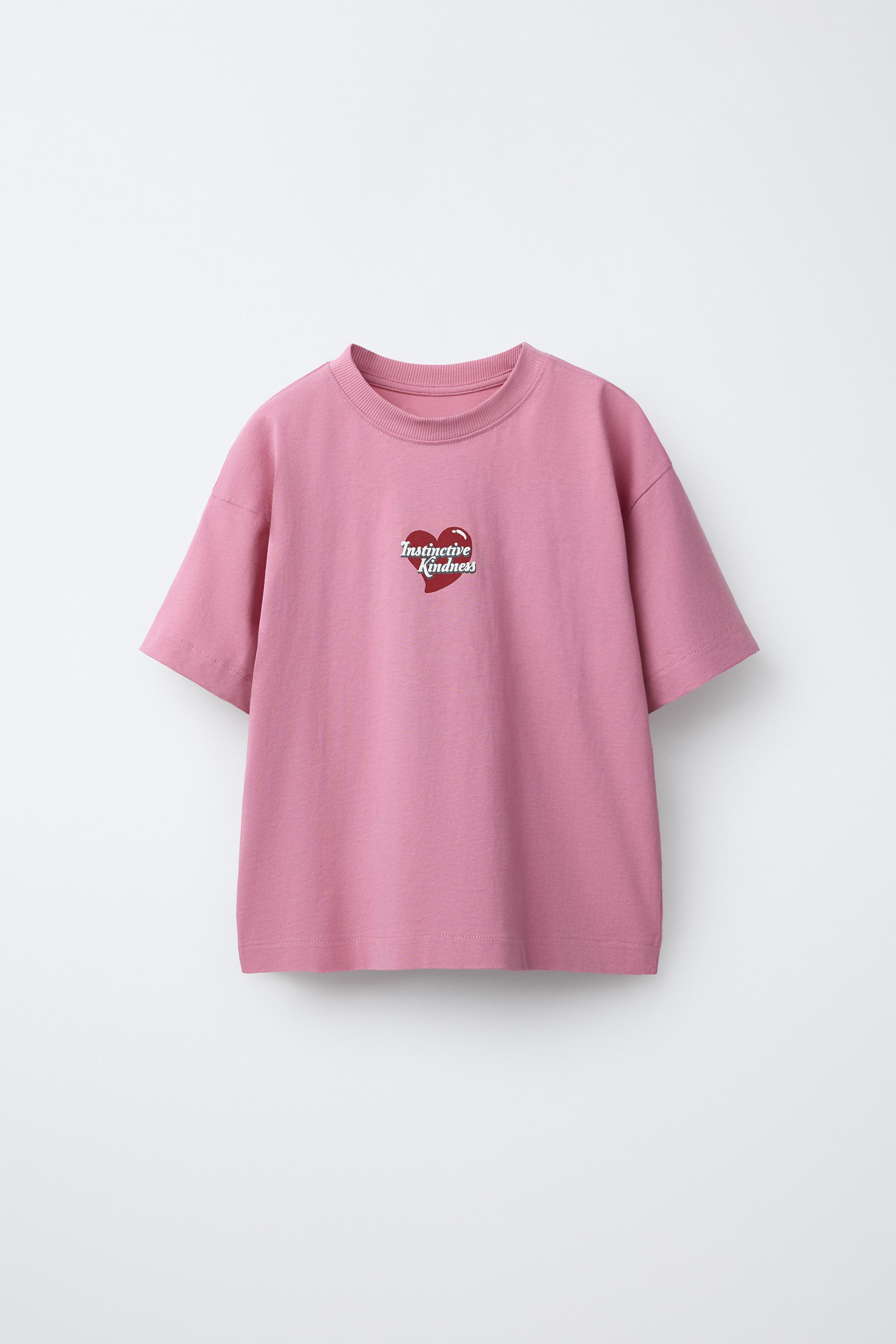 HEART PRINT T-SHIRT | Zara US