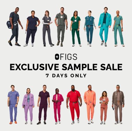 Figs Sample Scrubs Sale!!

4 days left!!  Such great deals on my favorite brand of nursing scrubs!! 

#Scrubs

#LTKSale #LTKworkwear