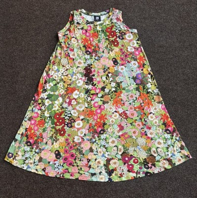 Tamara Malas Sleeveless Dress Floral Multicolor Womens Sz 6/8 (balk) | eBay US
