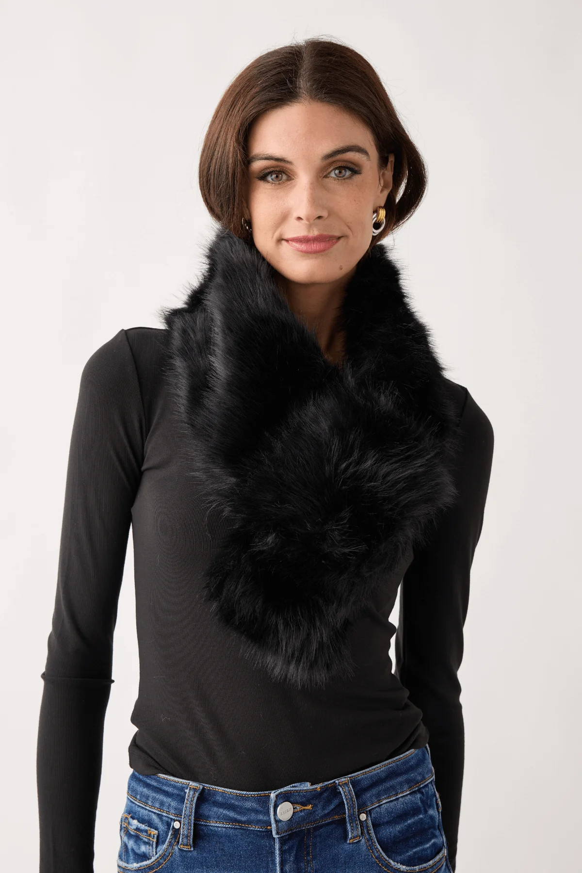 Look By M Sacha Keyhole Scarf | Social Threads