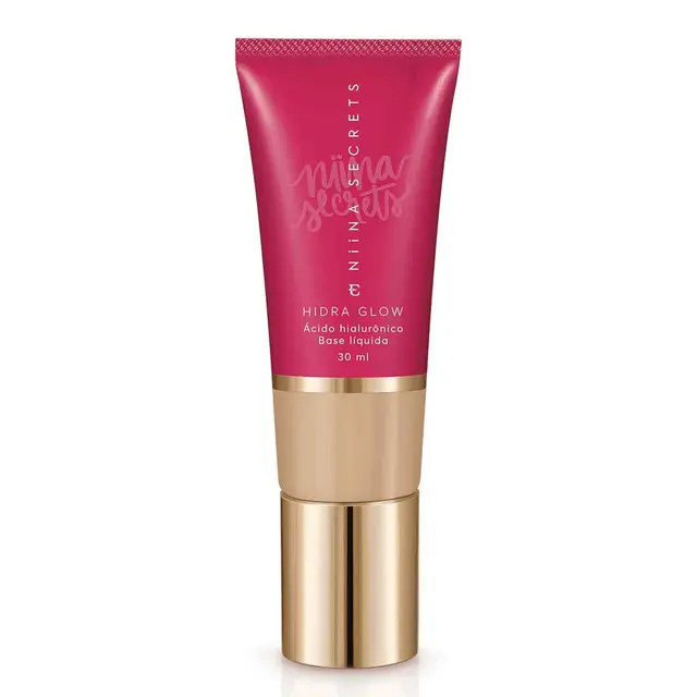Base Líquida Niina Secrets Hidra Glow Cor 13 com 30ml | DrogaRaia (BR)
