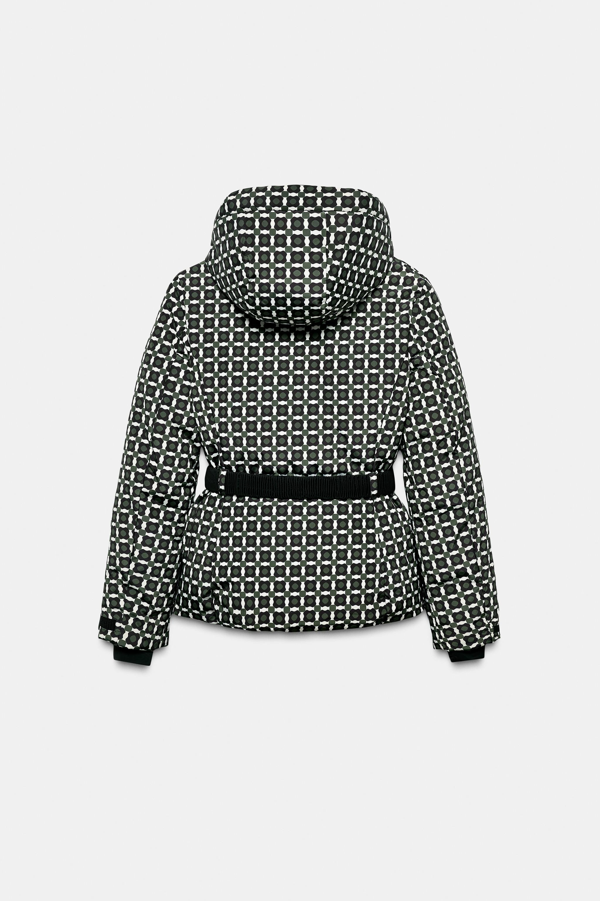 HOODED WATER RESISTANT WINDPROOF DOWN COAT RECCO® TECHNOLOGY SKI COLLECTION | Zara US