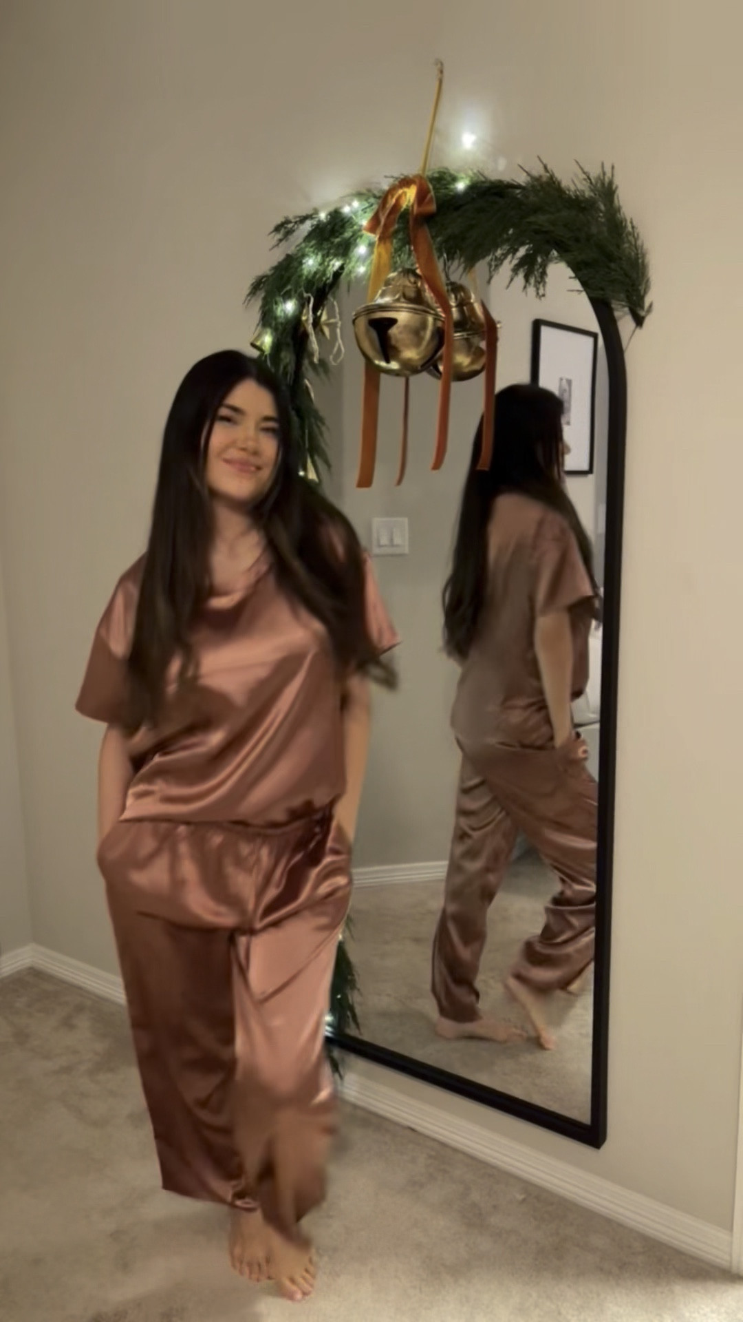 Amazon Silk Pajamas! Had to get every color 

#LTKSeasonal #LTKHoliday #LTKfindsunder50