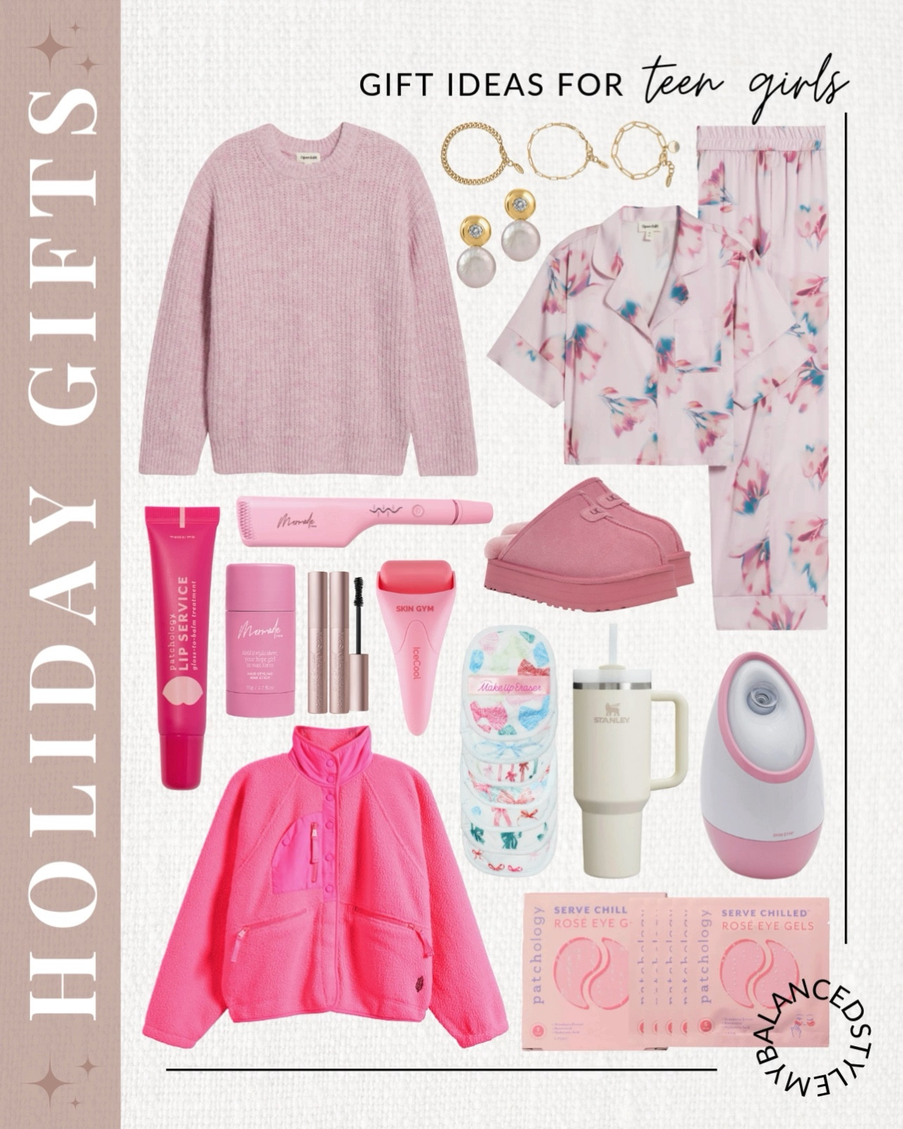 Gift Ideas for Teen Girls

teen girl gift ideas
trendy jewelry gifts
stanley cup accessories
makeup and skincare sets
cozy pajama sets
hair tools and accessories
aesthetic room decor
fujifilm instax camera
self care gift sets
trendy mini bags and purses

#LTKGiftGuide #LTKHoliday #LTKSaleAlert