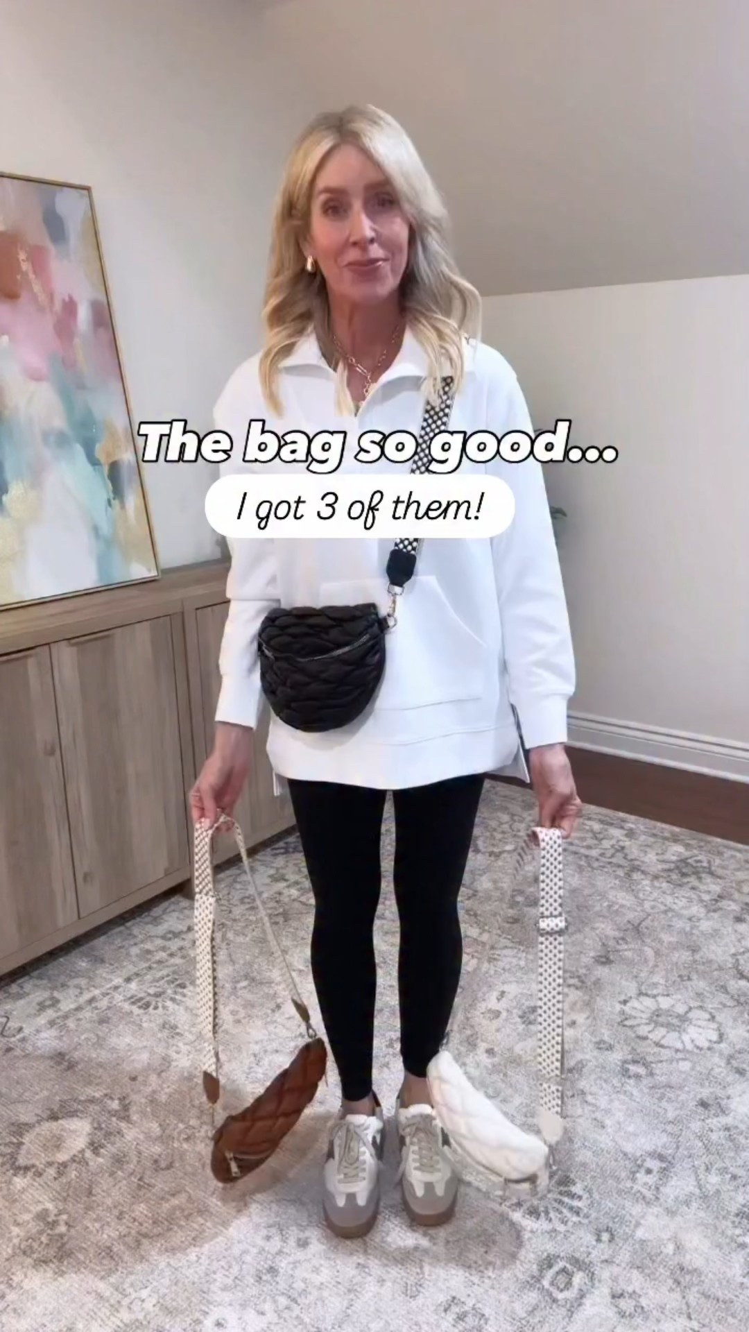 My best selling Amazon versatile crossbody is a fave of yours and mine! It features a roomy interior, an adjustable strap, an anti-theft pocket, interior pockets and is, well, just so good! Plus, it would make for a great holiday gift that will be loved!

The crossbody bag comes in several colors and other styles too!

#amazonfashionfinds #fashionover50 #fashiontipsforwomen #budgetfashion #crossbodybags #fashionover40

#LTKOver40 #LTKFindsUnder50 #LTKootd