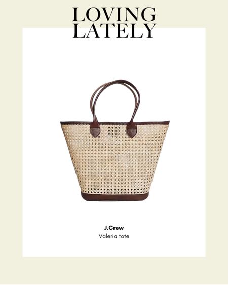 Woven bags are such a classic staple for spring and summer—loving this chocolate brown tote from J.Crew. Linked a few more I’ve been eyeing.

#LTKitbag #LTKSeasonal #LTKstyletip