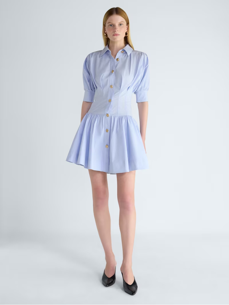Scoop Women's and Women's Plus Puff Slv Mini Dress, Sizes XS-4X | Walmart (US)