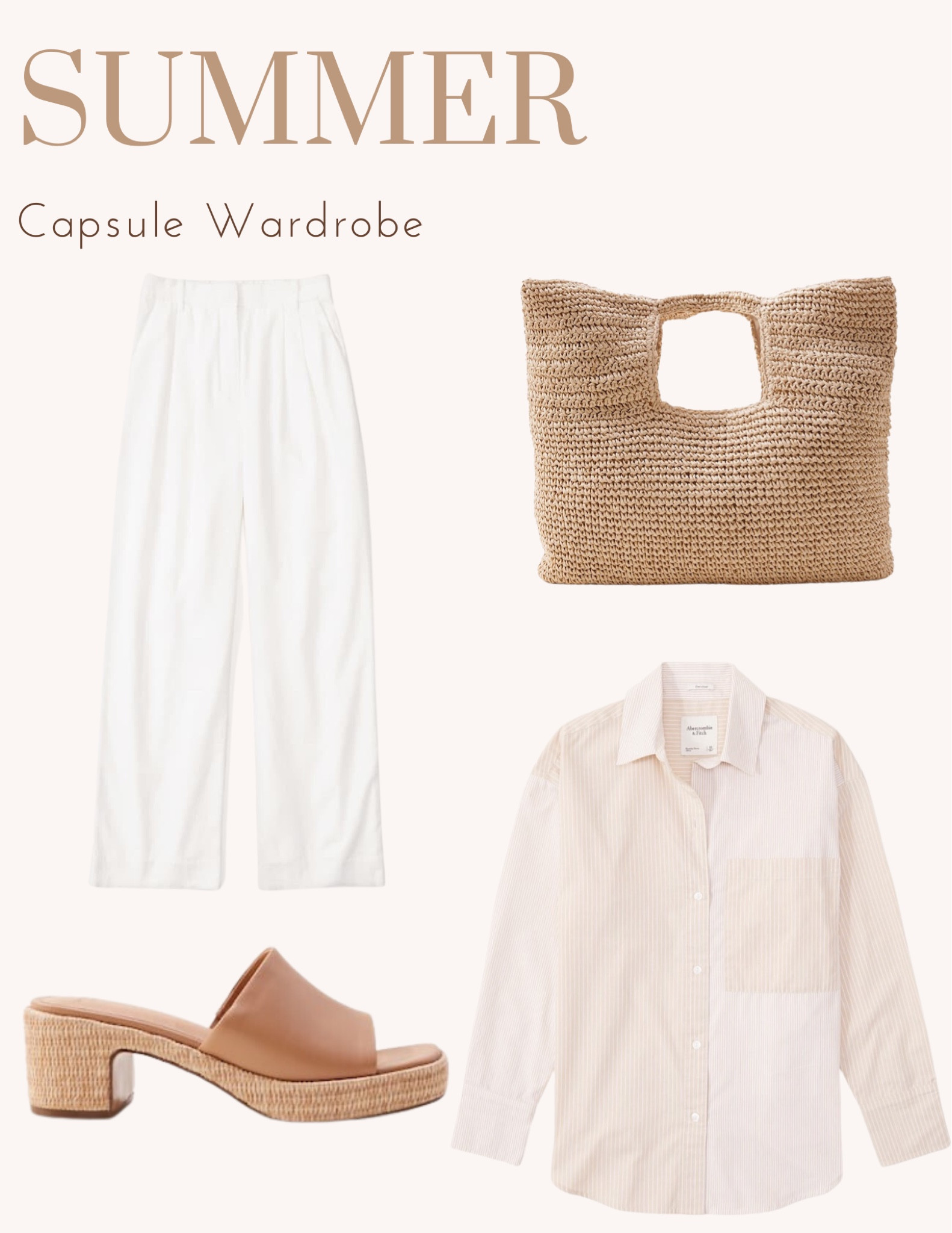 Summer Capsule Wardrobe: 9 pieces to wear all summer 🌴

#LTKworkwear #LTKstyletip #LTKSeasonal