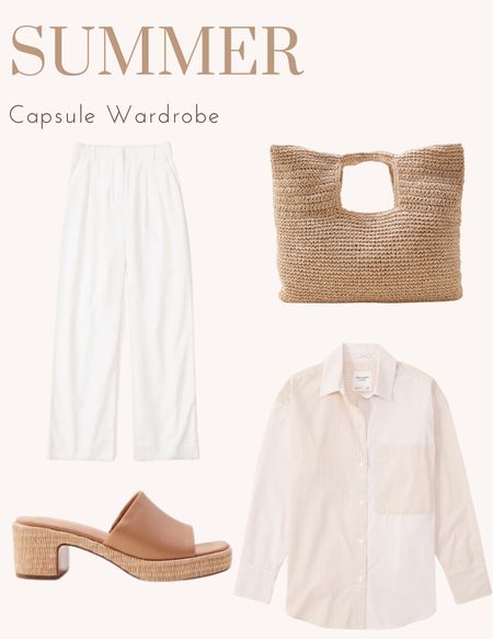 Summer Capsule Wardrobe: 9 pieces to wear all summer 🌴

#LTKworkwear #LTKstyletip #LTKSeasonal