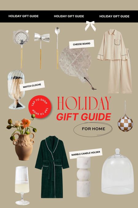 Holiday gift guide for the Christmas home decor lover 

#LTKGiftGuide #LTKparties #LTKhome