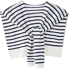 Sweater Shawl Wraps for Women Sweater Knitted Knotted Shawls Travel Casual Scarf Cape Shoulder To... | Amazon (US)