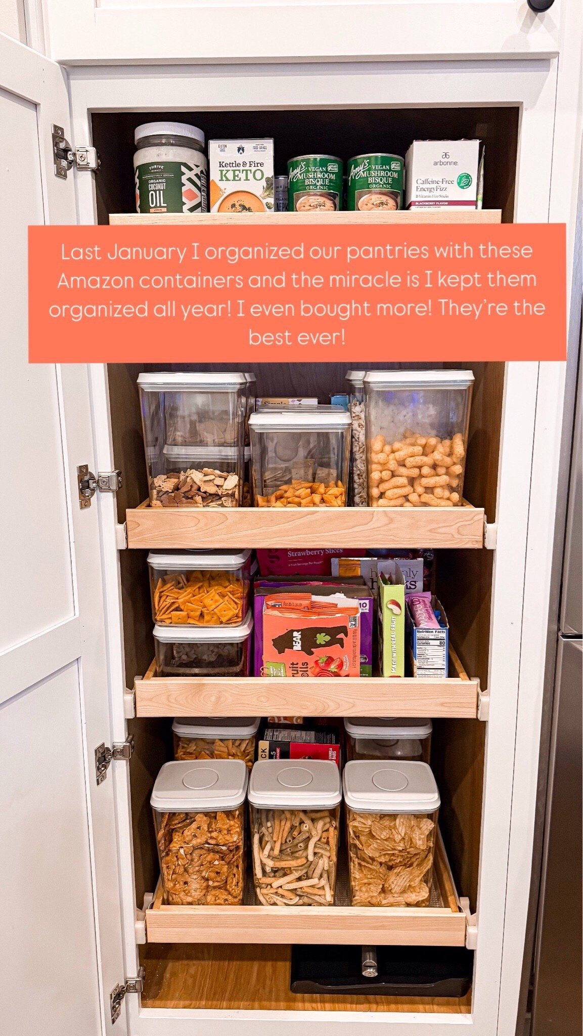Amazon pantry organization 

Follow my LTK @mrscasual on the @shop.LTK app to view this post and get my exclusive app-only content!