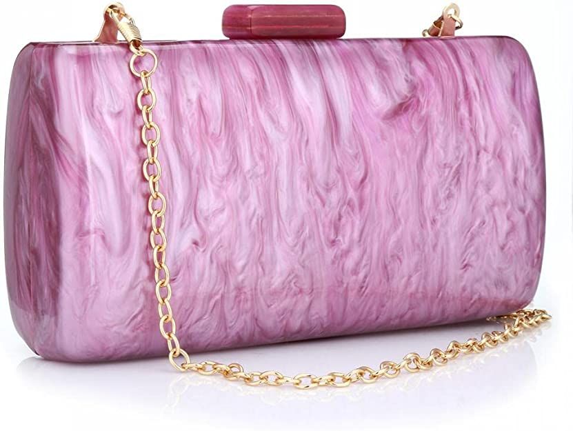 Buric Clutch Purses for Women Elegant Evening Bag Clutch Crossbody Bag with Detachable Chain for ... | Amazon (US)