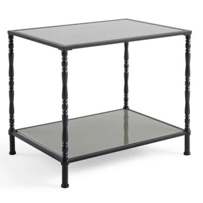 Bee & Willow Home™ Spindle Side Table in Black/Grey | Bed Bath & Beyond | Bed Bath & Beyond