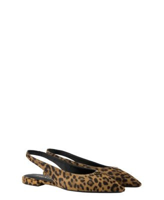 Prada Women's Printed Leather Ballerinas | Bloomingdale's (US)
