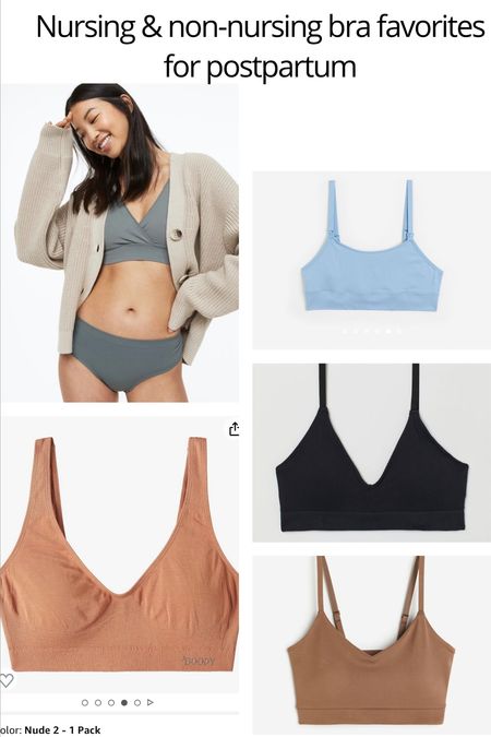 Nursing & Non-Nursing Bras for Postpartum 

#LTKfindsunder50 #LTKbaby #LTKfamily