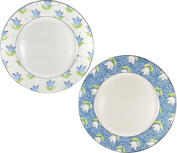 Generic Ceramic Bread and Butter Plate 8In (set of 2) Dessert Salad Appetizer Pasta Bread Porcela... | Amazon (US)