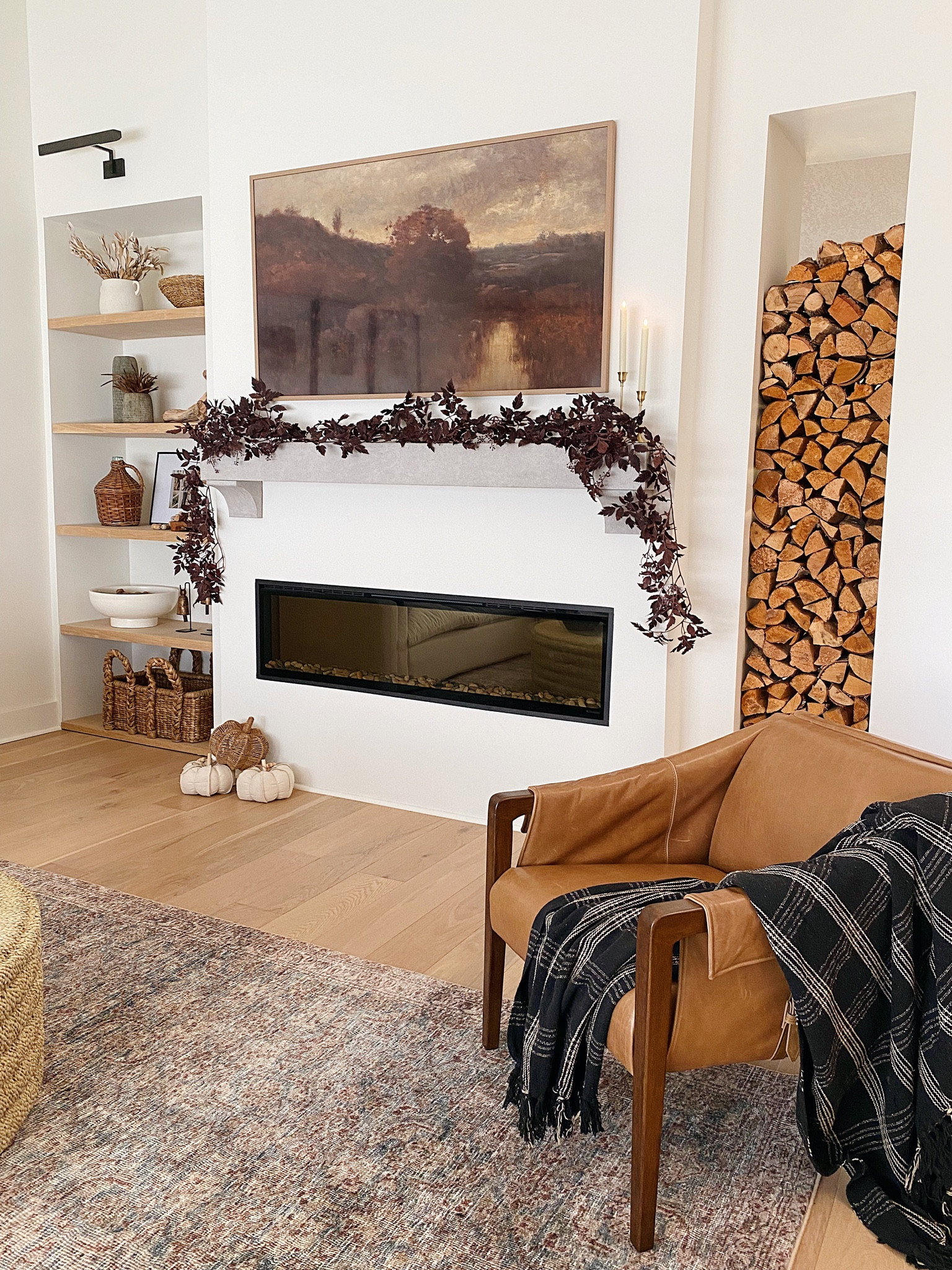 Fall mantle inspo. Round up of my favorite fall garland. 🍁🍂

#LTKhome #LTKsalealert #LTKSeasonal