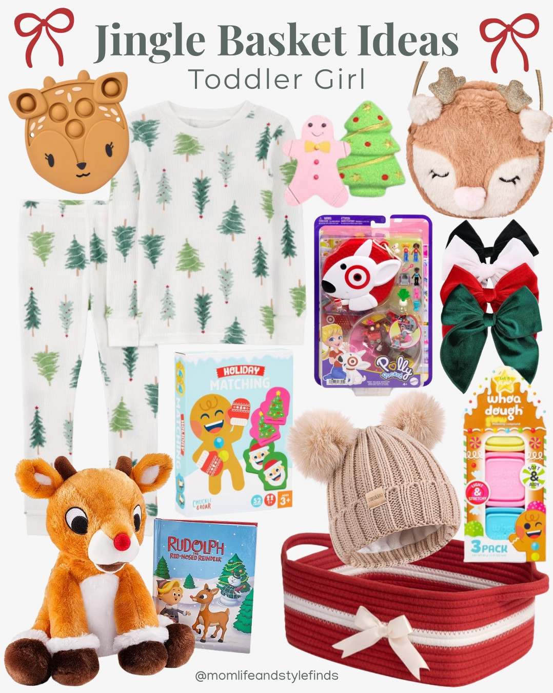 Jingle basket ideas for toddlers

Christmas 2025, Christmas gift ideas, toddler gift ideas, toddler Christmas pajamas, holiday season, night before Christmas basket, December gift basket ideas

#LTKSeasonal #LTKKids #LTKFamily