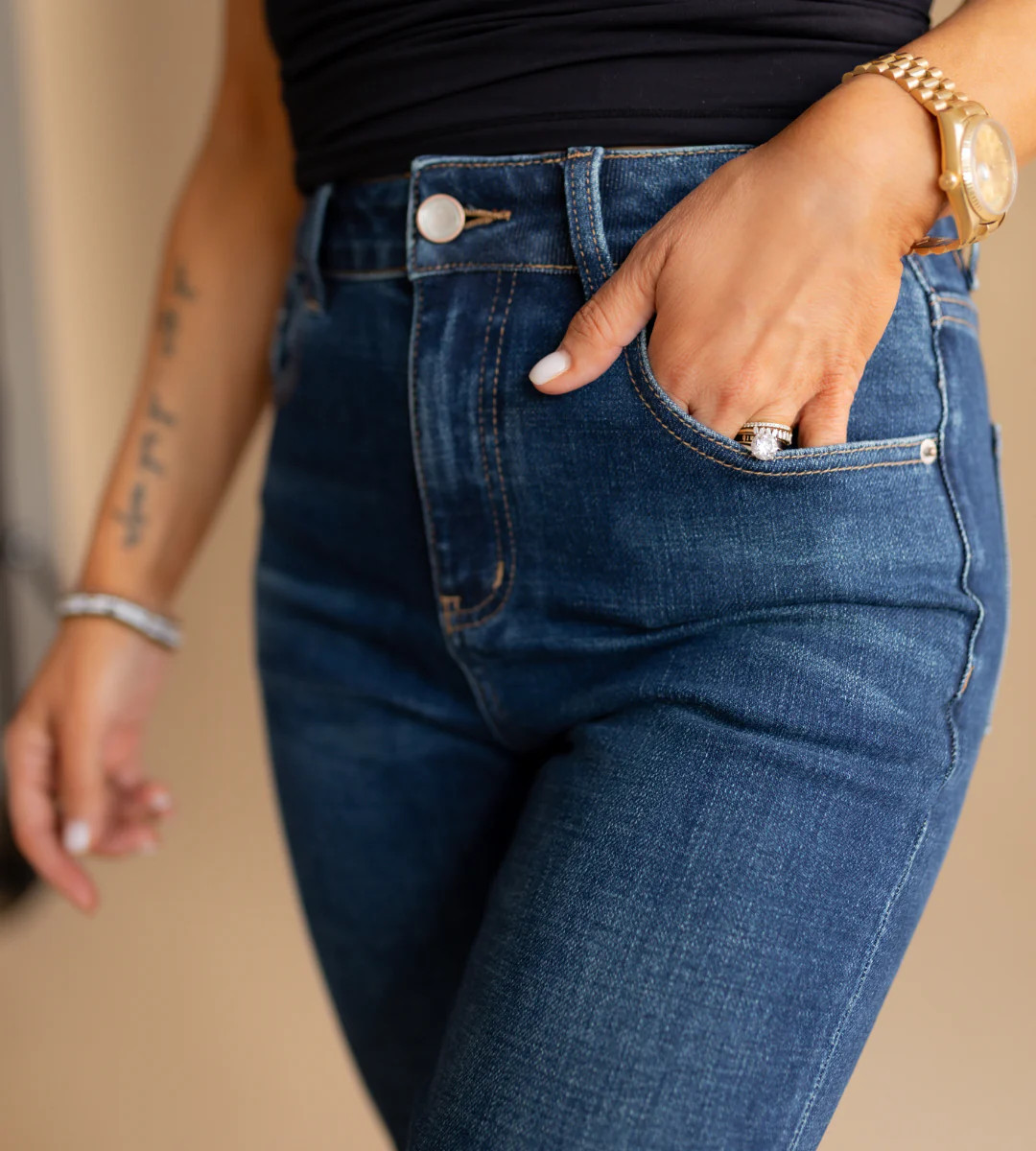 Heritage Straight Leg Denim | Hill x Sarah