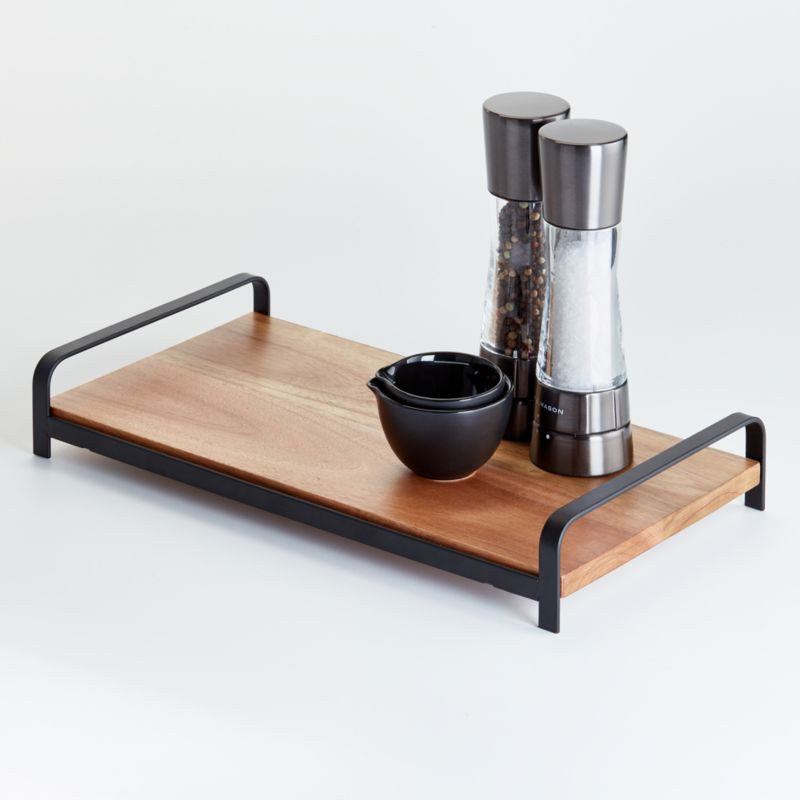 Lee Countertop Tray + Reviews | Crate & Barrel | Crate & Barrel