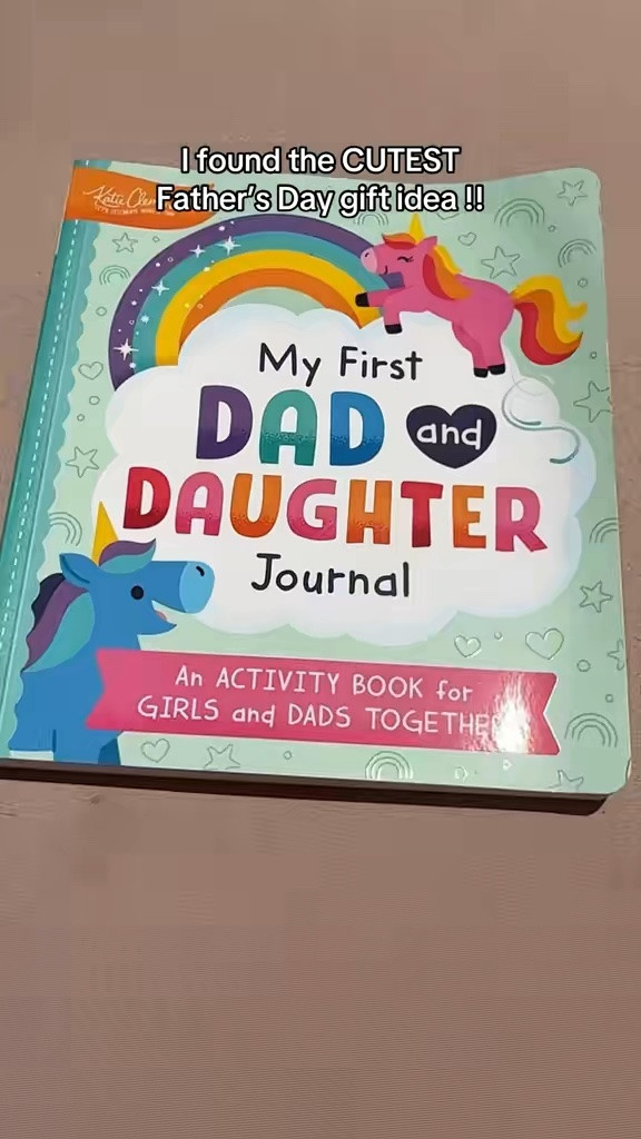POV: one day she'll look back on these memories with Dad forever

This daddy + daughter journal is such a sweet way to build connection, create keepsakes, and capture all the little moments that go by too fast. Perfect gift for girl dads, birthdays, baby showers, Father's day, or just because! 
#girldad #dadsoftiktok #parenttok #memoryjournal #giftideas

#LTKmomlife #LTKMens #LTKKids