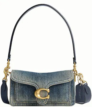 COACH Loved Denim Tabby Shoulder Bag 20 | Dillard's | Dillard's