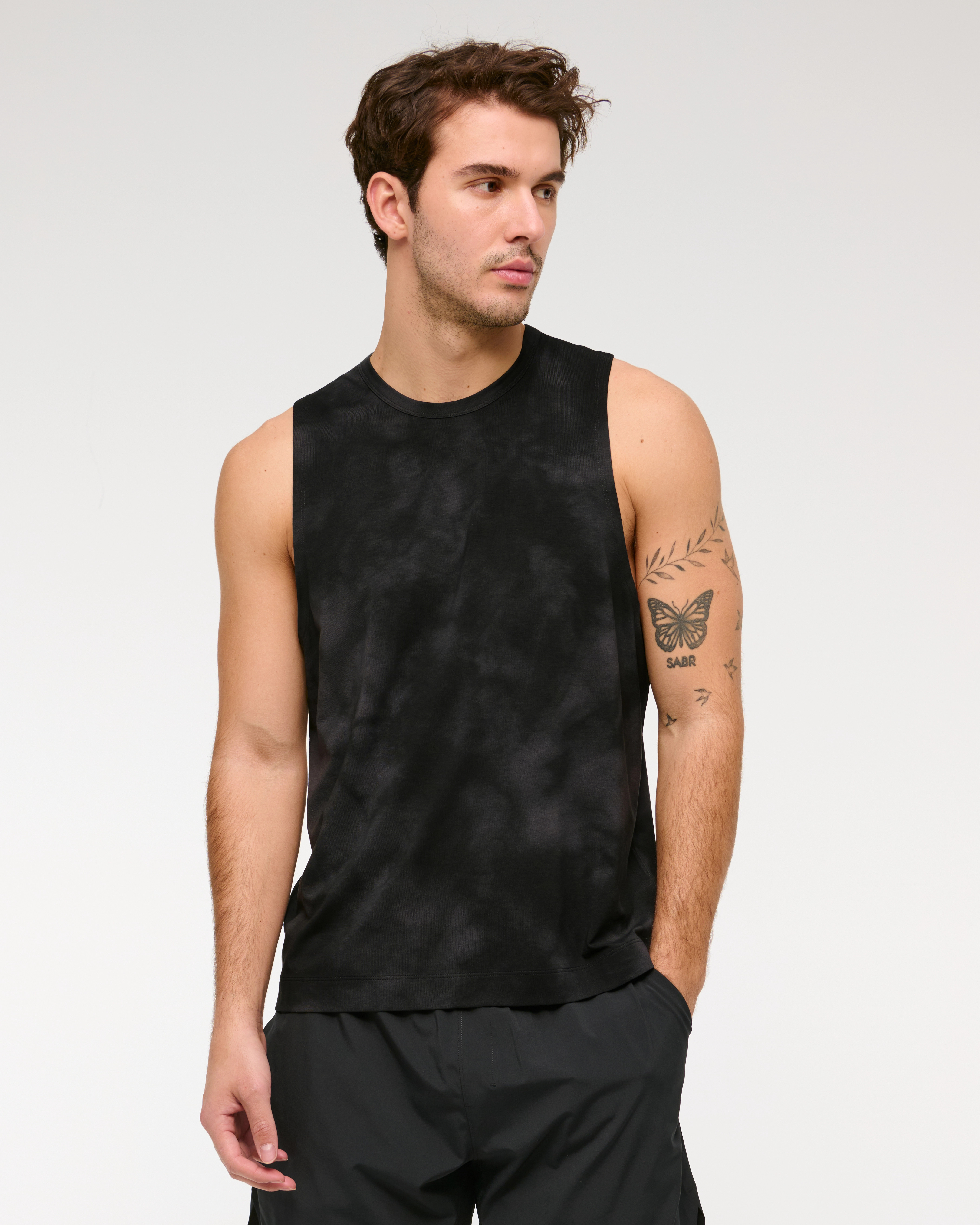 YPB Active Cotton-Blend Graphic Tank | Abercrombie & Fitch (US)