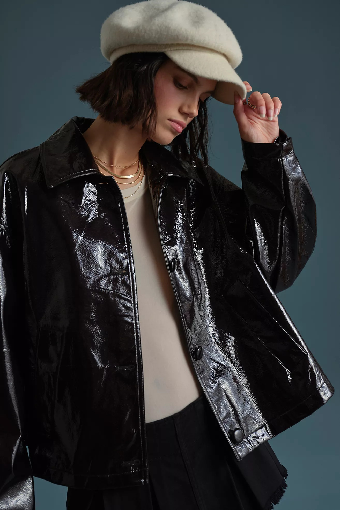 Phoebe Slouchy Lieutenant Cap | Free People (Global - UK&FR Excluded)