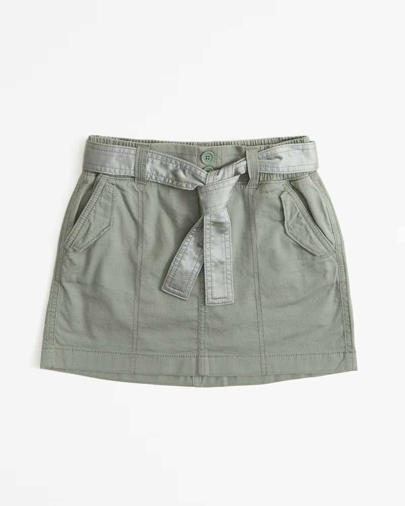 cargo mini skort | Abercrombie & Fitch (US)