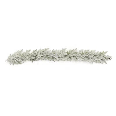 Flocked Pine Garland 6'L | Wayfair North America