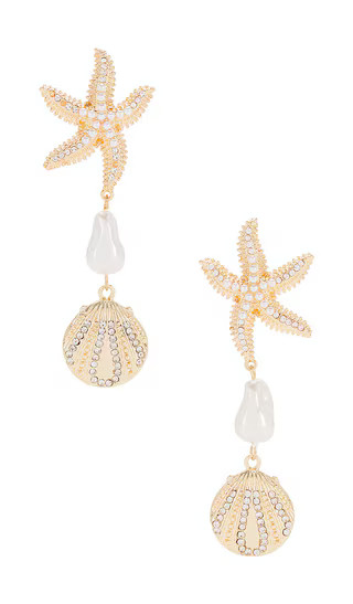 Paloma Earrings in Gold | Revolve Clothing (Global)