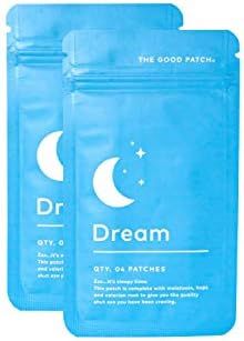 The Good Patch Dream Patch Promotes Restful Sleep with Melatonin, Valerian Root, and Hops. Plant ... | Amazon (US)