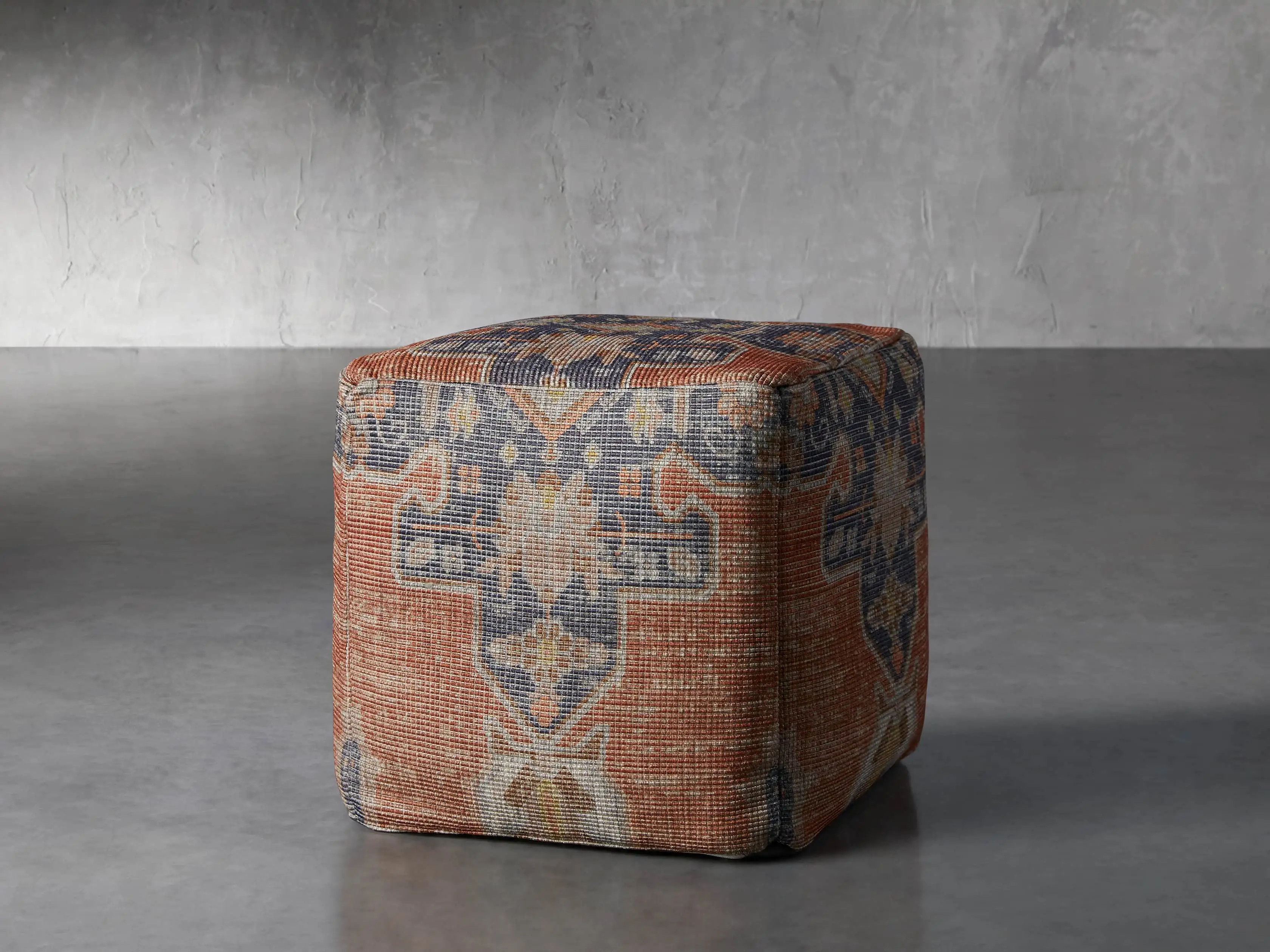 Batavia Pouf | Arhaus