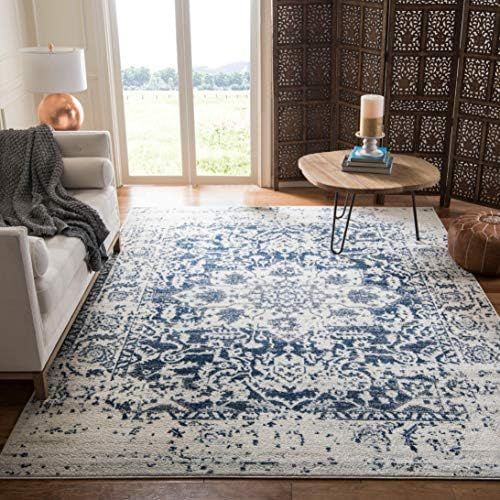 Safavieh Madison Collection MAD603D Oriental Snowflake Medallion Distressed Non-Shedding Stain Re... | Amazon (US)