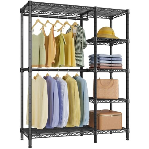 VIPEK V7 Garment Rack for Hanging Clothes Heavy Duty Clothes Rack with Shelves, Portable Closet R... | Amazon (US)