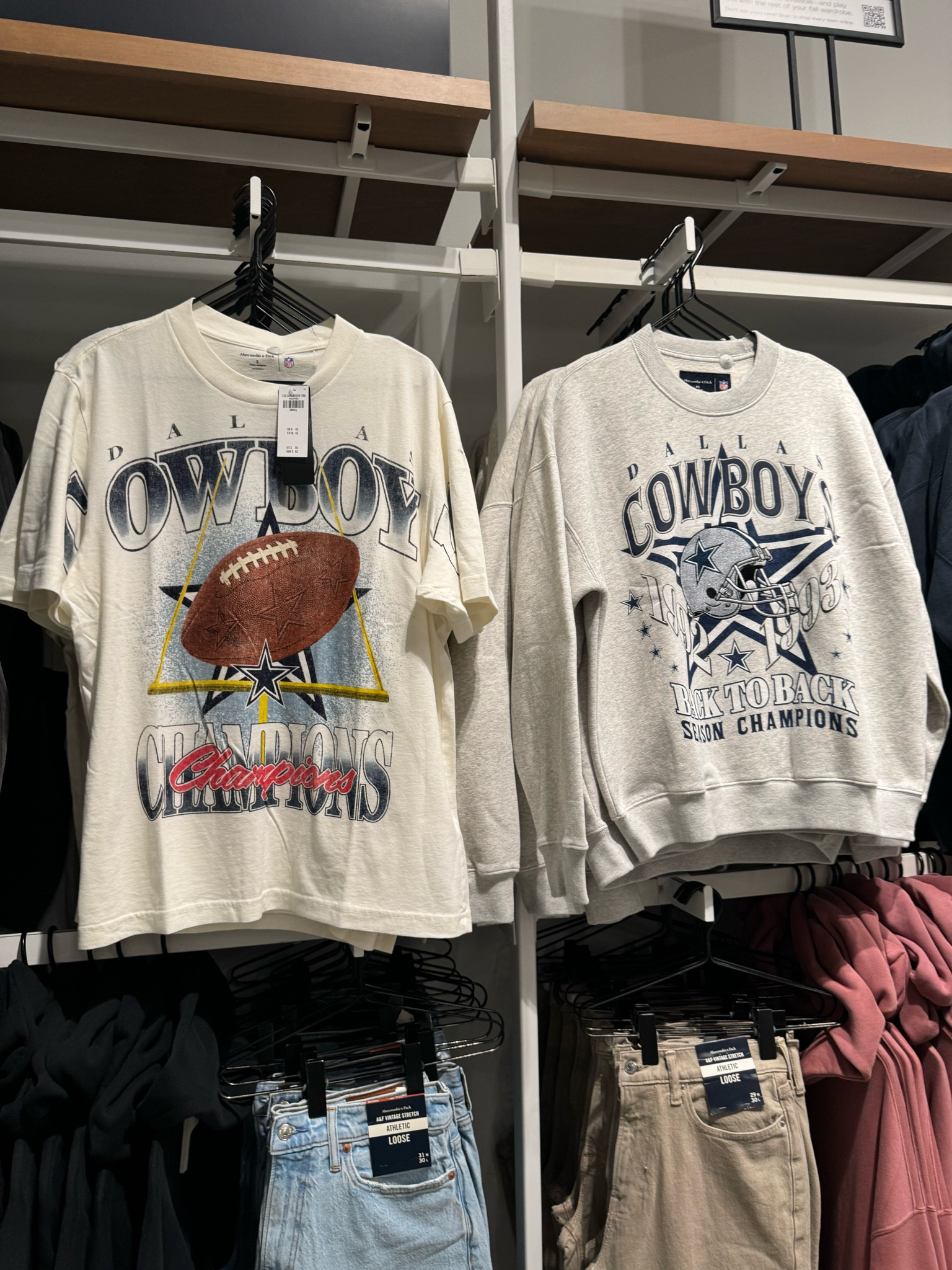 Cowboys sweatshirt and tee from Abercrombie 🏈

#LTKFindsUnder100 #LTKBacktoSchool #LTKSaleAlert