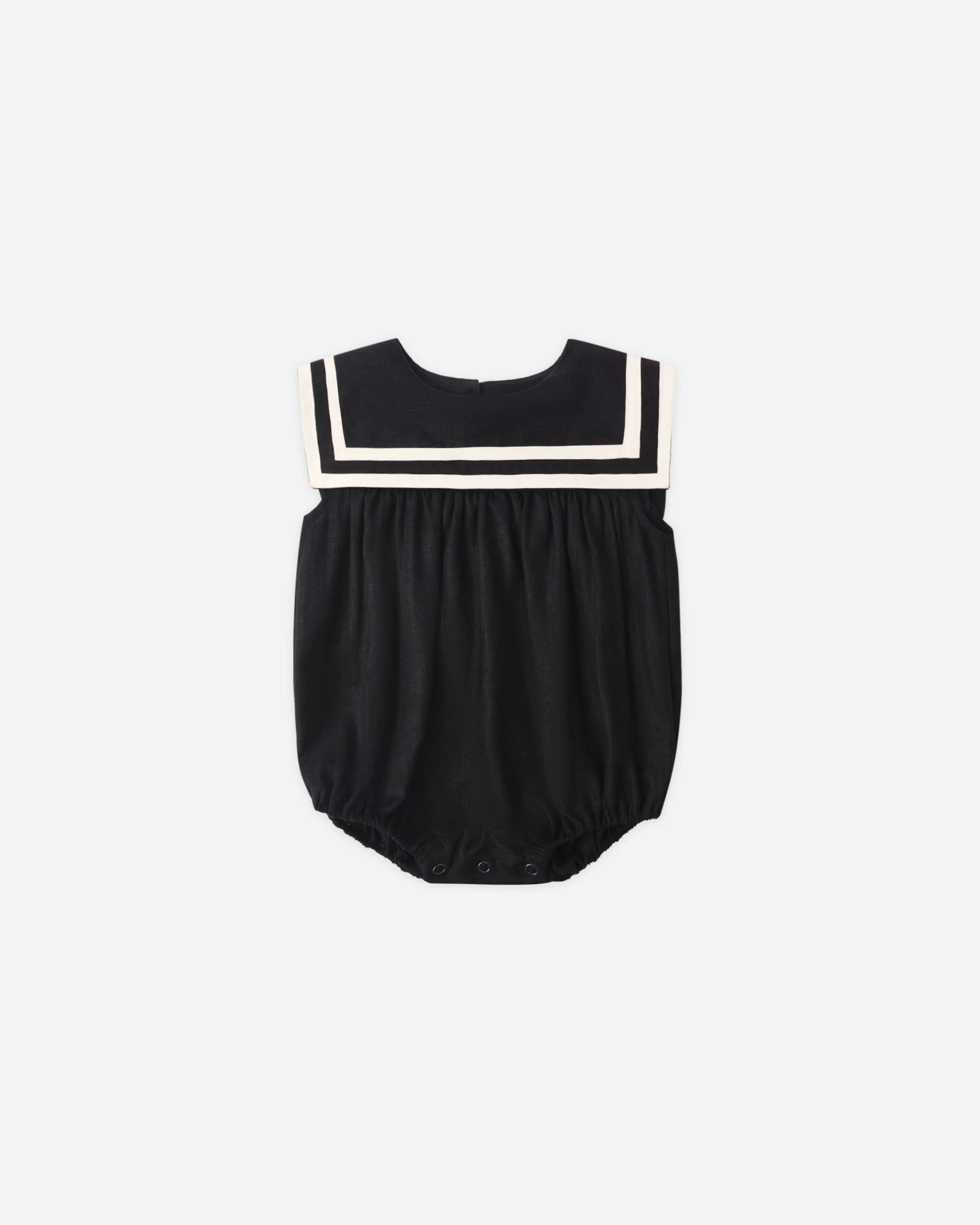 Sailor Romper Black | Rylee + Cru