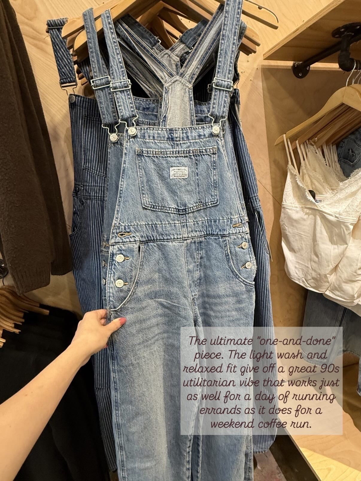 The ultimate "one-and-done" piece. The light wash and relaxed fit give off a great 90s utilitarian vibe that works just as well for a day of running errands as it does for a weekend coffee run.

#LTKSeasonal #LTKPetite