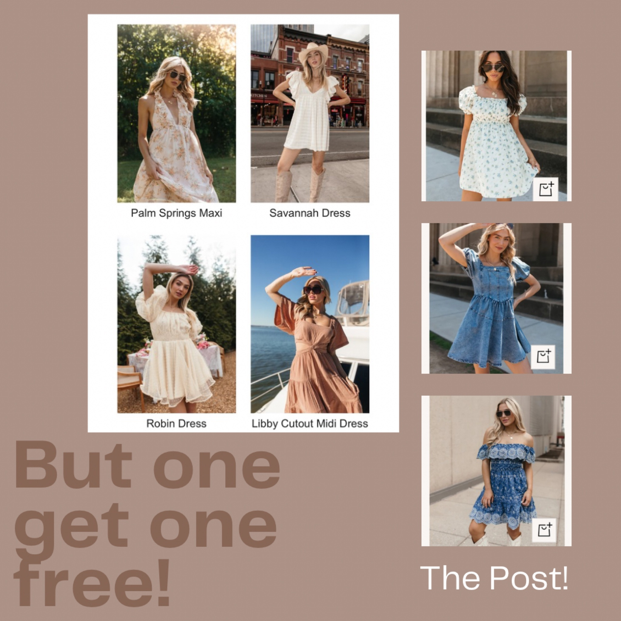 The Post is having a buy one get one free on dresses ending today!! Go grab some gorgeous dresses linking some below 😍



#LTKMidsize #LTKWedding #LTKSaleAlert
