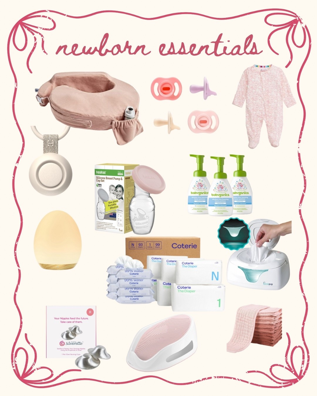 My absolute must haves in the first week as a first time mom with a newborn!