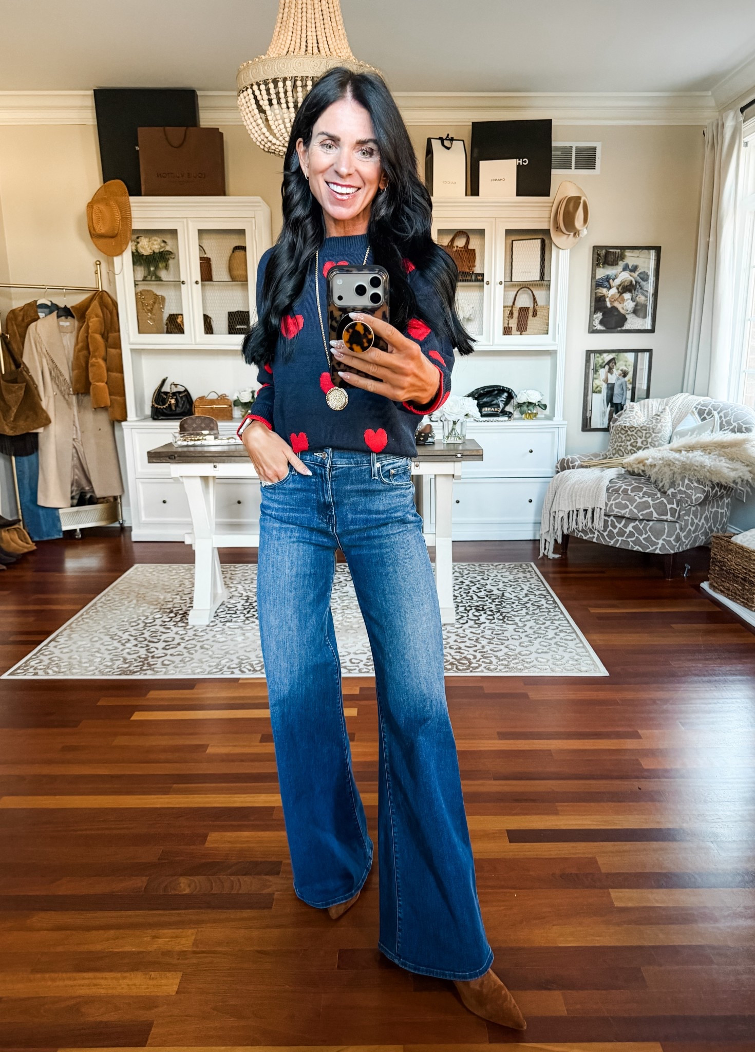 The perfect Valentine’s Day sweater!
Wearing a small
Code SHANNON10

#LTKootd #LTKSeasonal #LTKOver40