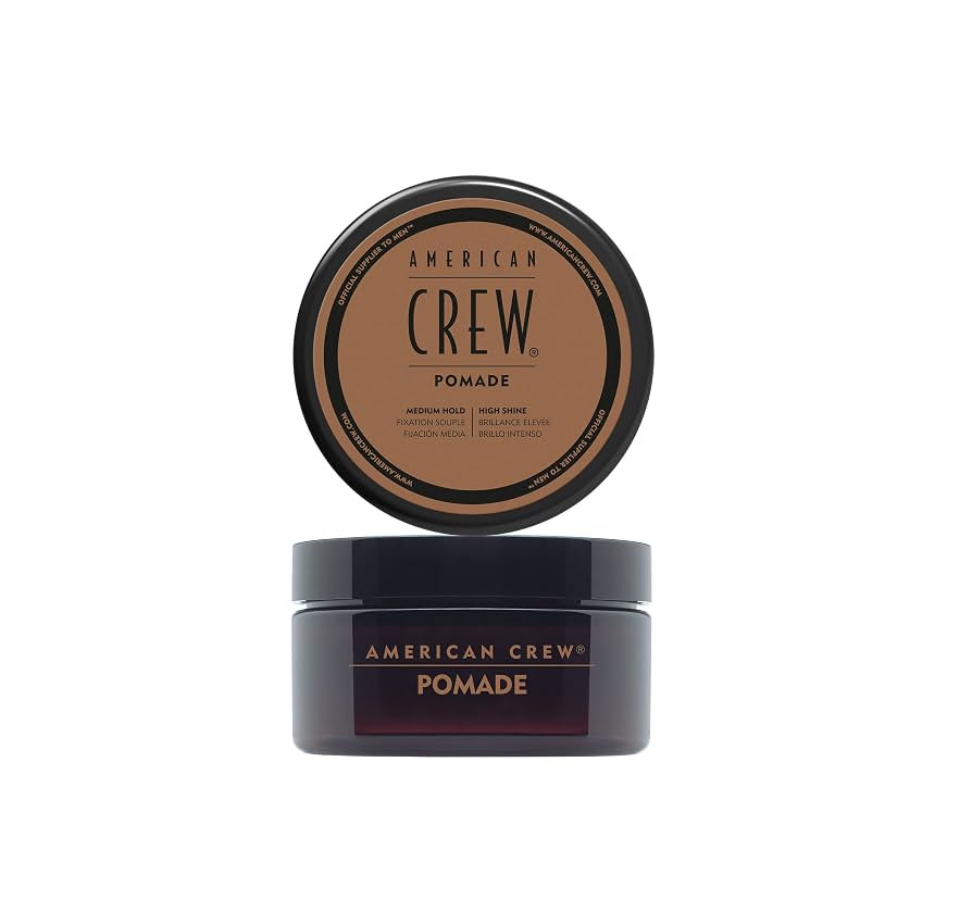 American Crew Pomade with Medium Hold and High Shine, Gifts for Men, for Shape and Control, Water... | Amazon (UK)
