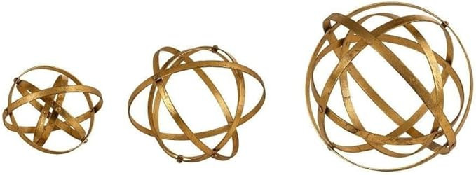 Stetson - 11.75 inch Sphere (Set of 3) - 11.75 inches wide by 11.75 inches deep | Amazon (US)