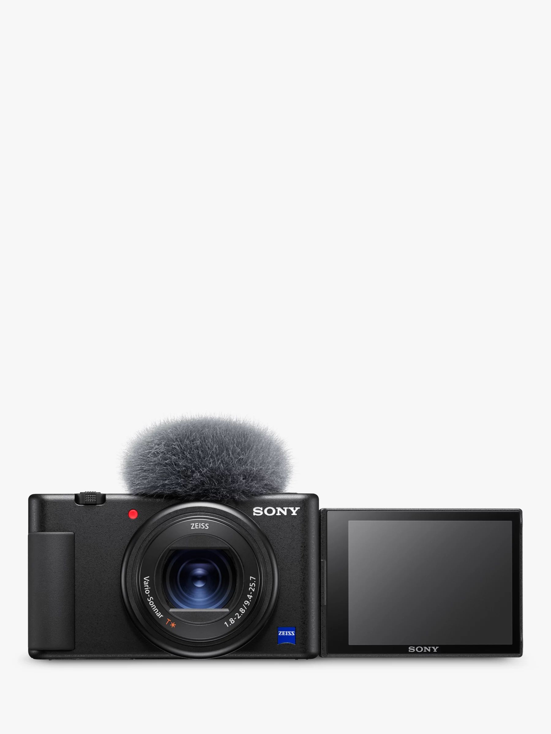 Sony ZV-1 Compact Vlogging Camera with 24-70mm Lens, 2.7x Optical Zoom, 4K Ultra HD, 20.1MP, Wi-Fi,  | John Lewis (UK)
